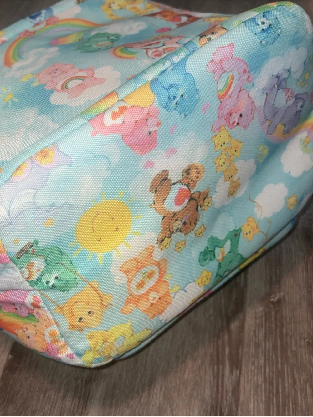 Care Bears x Igloo Cooler Rainbow Ombre Clouds Lunchbox Travel Lunch bag